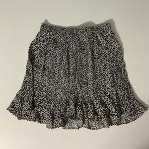 Cheetah Print Skirt